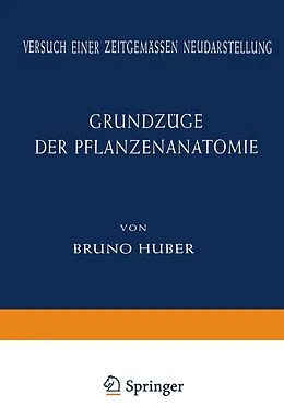 E-Book (pdf) Grundzüge der Pflanzenanatomie von Bruno Huber