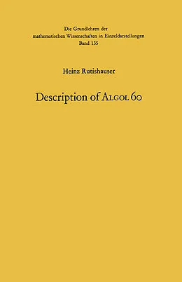 E-Book (pdf) Handbook for Automatic Computation von Heinz Rutishauser