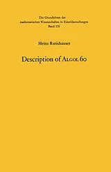 Kartonierter Einband Handbook for Automatic Computation von Heinz Rutishauser