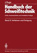 E-Book (pdf) Handbuch der Schweißtechnik von Jürgen Ruge