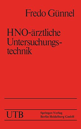 E-Book (pdf) HNO-ärztliche Untersuchungstechnik von F. Günnel