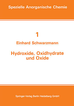 E-Book (pdf) Hydroxide, Oxidhydrate und Oxide von E. Schwarzmann