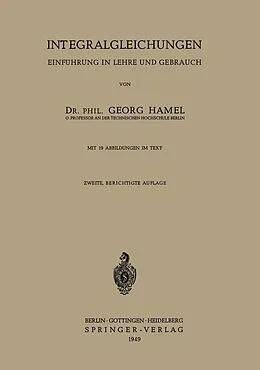 E-Book (pdf) Integralgleichungen von Georg Hamel