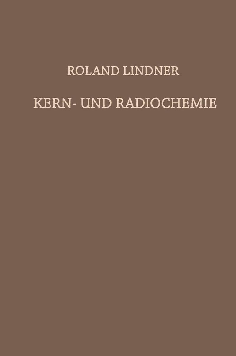 Kern- und Radiochemie