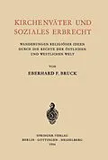 E-Book (pdf) Kirchenväter und Soziales Erbrecht von Eberhard F. Bruck