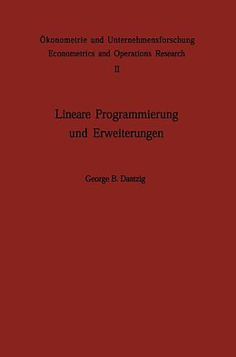 E-Book (pdf) Lineare Programmierung und Erweiterungen von G. B. Dantzig