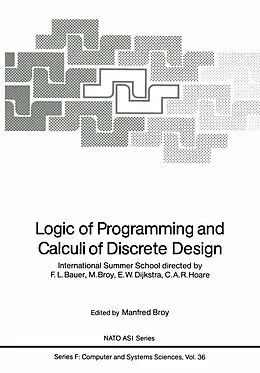 E-Book (pdf) Logic of Programming and Calculi of Discrete Design von 