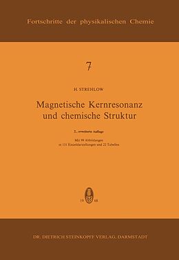 E-Book (pdf) Magnetische Kernresonanz und Chemische Struktur von H. Strehlow