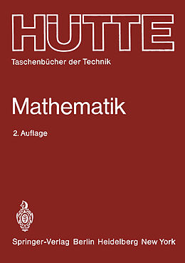 Kartonierter Einband Mathematik von Istvan Szabo, K. Wellnitz, W. Zander