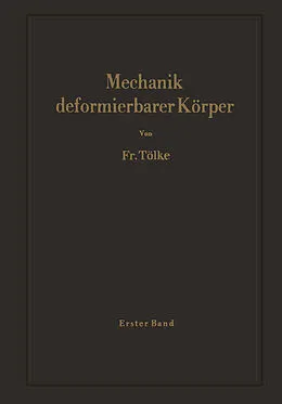 E-Book (pdf) Mechanik deformierbarer Körper von F. Tölke