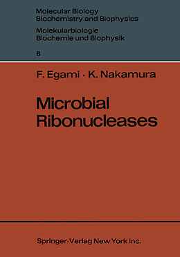 Couverture cartonnée Microbial Ribonucleases de K. Nakamura, Fujio Egami