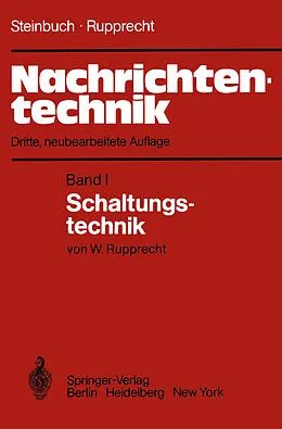 E-Book (pdf) Nachrichtentechnik von Karl Steinbuch, Werner Rupprecht