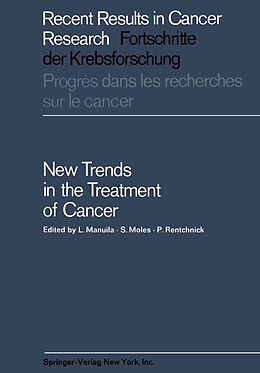 Kartonierter Einband New Trends in the Treatment of Cancer von 