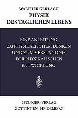 E-Book (pdf) Physik des Täglichen Lebens von Walther Gerlach