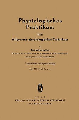 E-Book (pdf) Physiologisches Praktikum von Emil Abderhalden