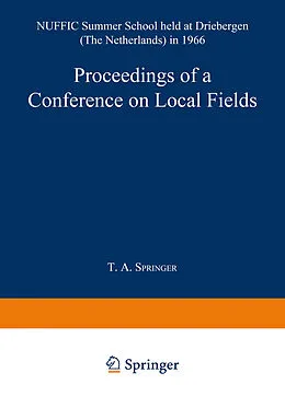 E-Book (pdf) Proceedings of a Conference on Local Fields von 