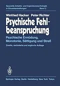 E-Book (pdf) Psychische Fehlbeanspruchung von Winfried Hacker, P. Richter