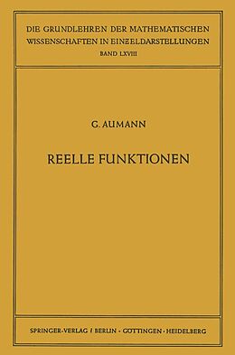 E-Book (pdf) Reelle Funktionen von Georg Aumann