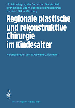E-Book (pdf) Regionale plastische und rekonstruktive Chirurgie im Kindesalter von 