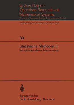 E-Book (pdf) Statistische Methoden II von 
