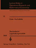 E-Book (pdf) Stochastische Lagerhaltungsmodelle von Dieter Hochstädter