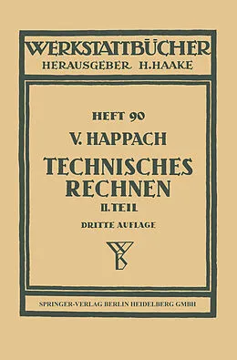 E-Book (pdf) Technisches Rechnen von V. Happach
