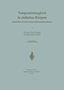 E-Book (pdf) Temperaturausgleich in einfachen Körpern von Ulrich Grigull
