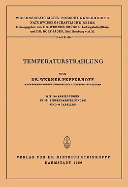 E-Book (pdf) Temperaturstrahlung von Werner Pepperhoff