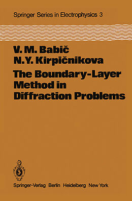 Couverture cartonnée The Boundary-Layer Method in Diffraction Problems de V. M. Babic, N. Y. Kirpicnikova