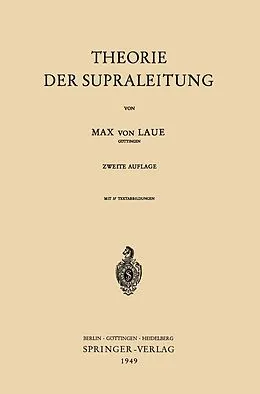 E-Book (pdf) Theorie der Supraleitung von Max v. Laue