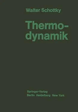 E-Book (pdf) Thermodynamik von Walter Schottky