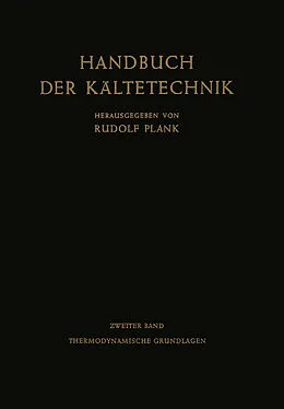 E-Book (pdf) Thermodynamische Grundlagen von Rudolf Plank