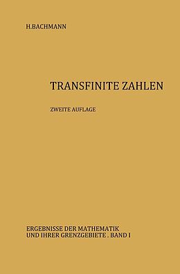 E-Book (pdf) Transfinite Zahlen von Heinz Bachmann