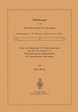 E-Book (pdf) Über eine Ballonsonde für Polarlichtmessungen und über den Vergleich von Polarlichtemissionen, Röntgenstrahlen und Ionosphärischen Absorptionen von K. Richter