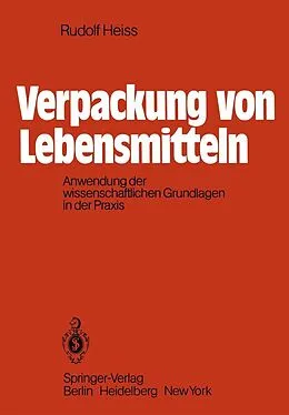E-Book (pdf) Verpackung von Lebensmitteln von R. Heiss