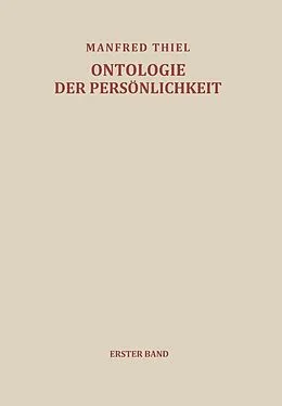 E-Book (pdf) Versuch einer Ontologie der Persönlichkeit von M. Thiel