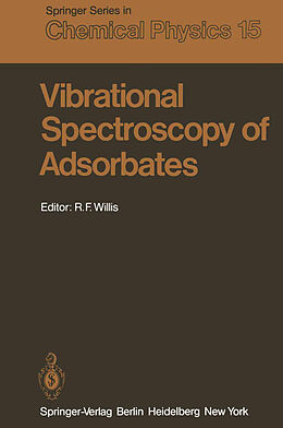 Couverture cartonnée Vibrational Spectroscopy of Adsorbates de 