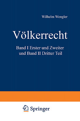 E-Book (pdf) Völkerrecht von Wilhelm Wengler