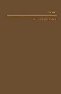 E-Book (pdf) Vom Leben zum Erleben von W. Fischel