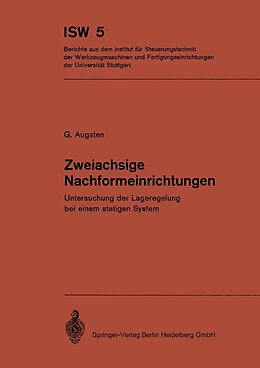 E-Book (pdf) Zweiachsige Nachformeinrichtungen von G. Augsten