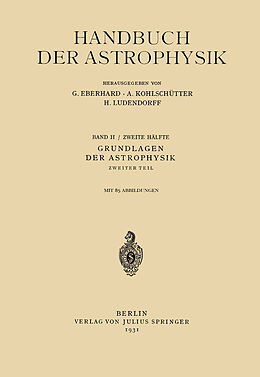 Kartonierter Einband Grundlagen der Astrophysik von G. Eberhard, W. Hassenstein