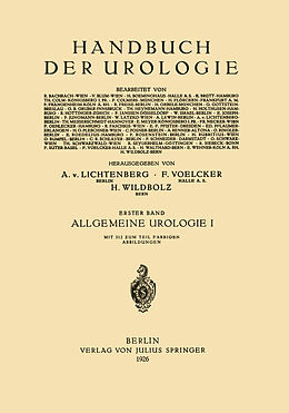Kartonierter Einband Allgemeine Urologie von H. Boeminghaus, R. Freise, P. Janssen