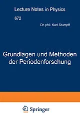 Kartonierter Einband Grundlagen und Methoden der Periodenforschung von Karl Stumpff