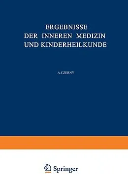 E-Book (pdf) Ergebnisse der Inneren Medizin und Kinderheilkunde von L. Langstein, A. Schittenhelm