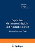 E-Book (pdf) Ergebnisse der Inneren Medizin und Kinderheilkunde von M. v. Pfaundler, A. Schittenhelm