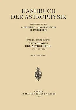 E-Book (pdf) Grundlagen der Astrophysik von G. Eberhard, W. Hassenstein