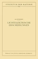E-Book (pdf) Lichtelektrische Erscheinungen von Berhard Gudden