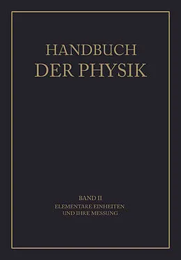 E-Book (pdf) Elementare Einheiten und Ihre Messung von A. Berroth, C. Cranz, H. Ebert