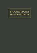 E-Book (pdf) Biochemisches Handlexikon von Wolfgang Langenbeck, Ernst B.H. Waser, Géza Zemplén