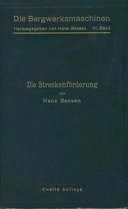 E-Book (pdf) Die Streckenförderung von Hans Bansen